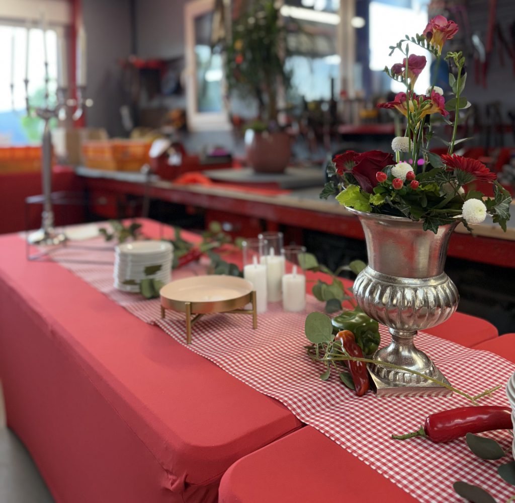 Organisez une soirée rouge inoubliable à Brunstatt près de Mulhouse